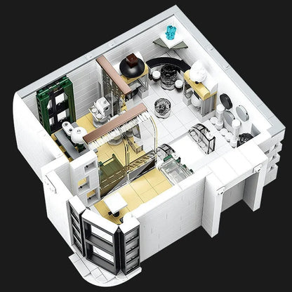 MOC Building Block Set: Street Expert MOC Luxury Flagship Store, Model LS 88001