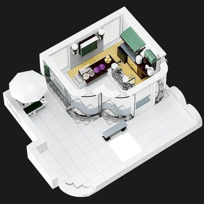MOC Building Block Set: Street Expert MOC Luxury Flagship Store, Model LS 88001