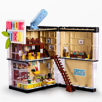 MOC Building Block Set: Street Experts Milk Tea Store Shop, Model SY5209