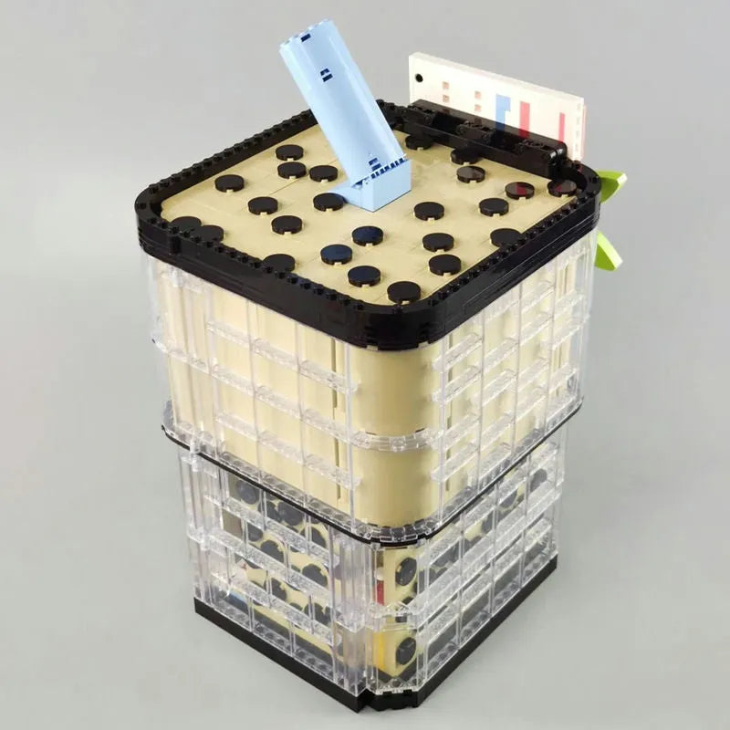MOC Building Block Set: Street Experts Milk Tea Store Shop, Model SY5209