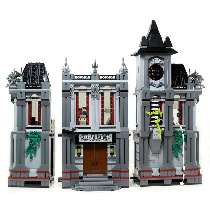 MOC Building Block Set: Super Hero MOC 07044 Arkham Asylum Breakout