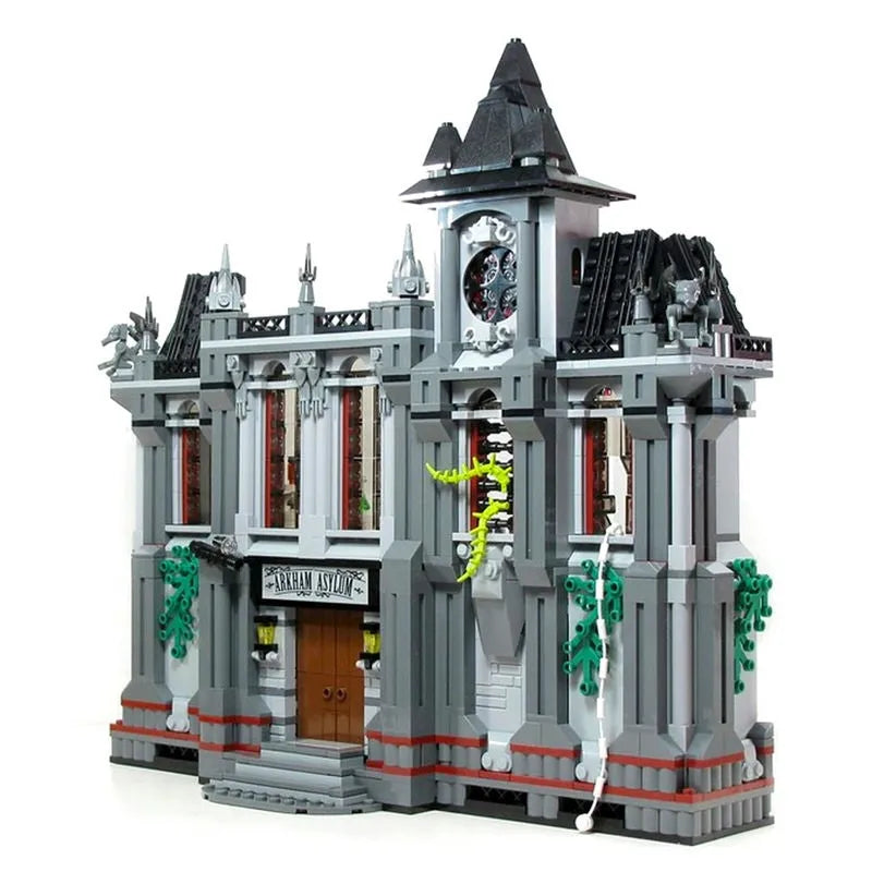 MOC Building Block Set: Super Hero MOC 07044 Arkham Asylum Breakout
