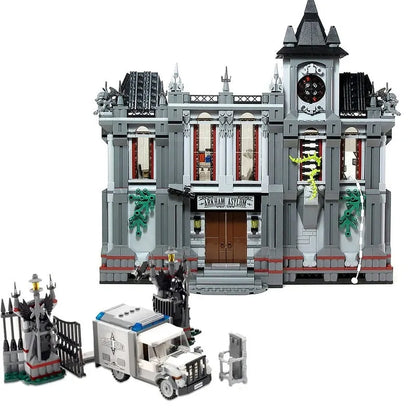 MOC Building Block Set: Super Hero MOC 07044 Arkham Asylum Breakout