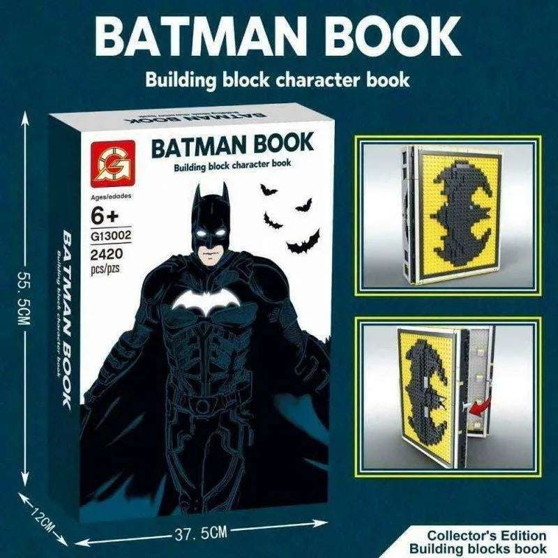 MOC Building Block Set: Super Hero MOC 13002 Batman Book Collection