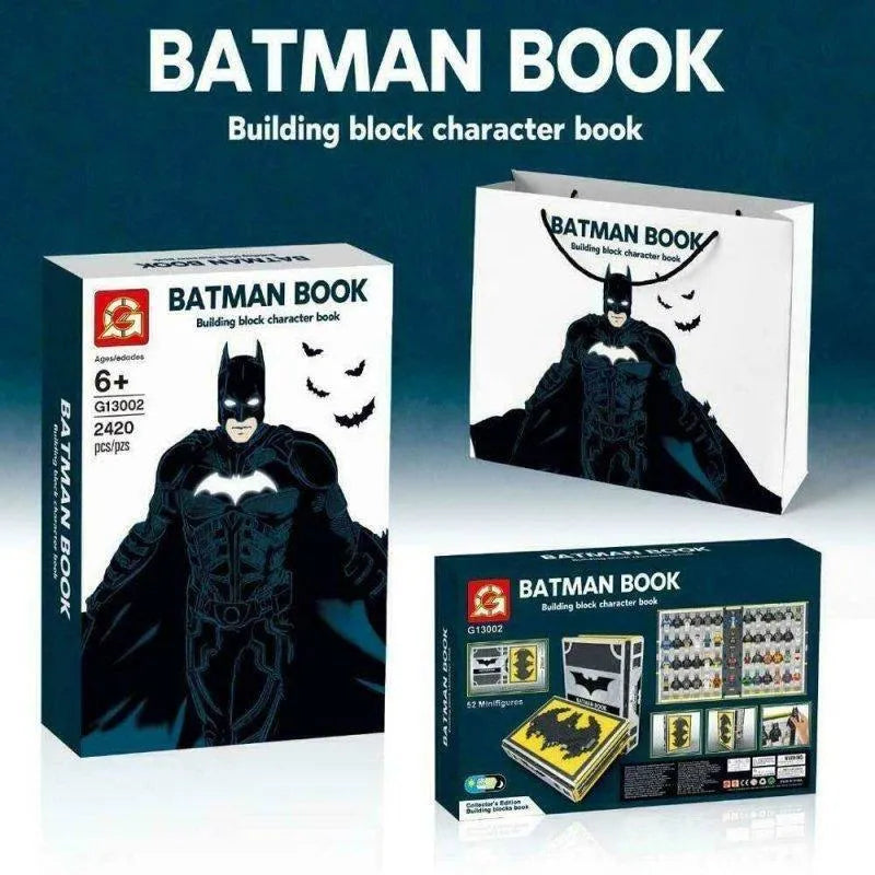 MOC Building Block Set: Super Hero MOC 13002 Batman Book Collection