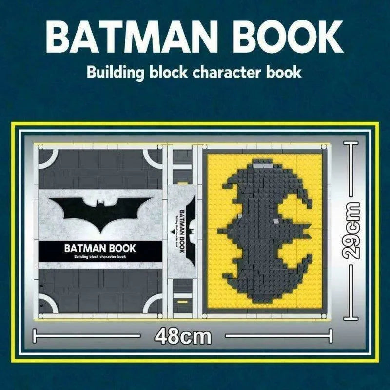 MOC Building Block Set: Super Hero MOC 13002 Batman Book Collection
