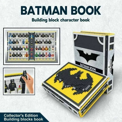 MOC Building Block Set: Super Hero MOC 13002 Batman Book Collection