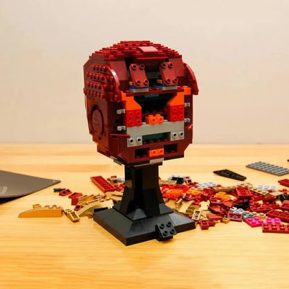 MOC Building Block Set: Super Hero MOC 50015 Iron Man Bust Marvel