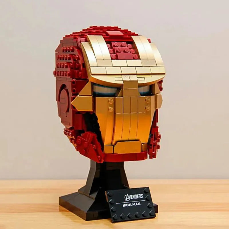 MOC Building Block Set: Super Hero MOC 50015 Iron Man Bust Marvel