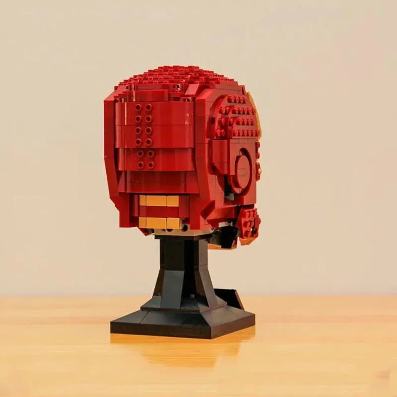 MOC Building Block Set: Super Hero MOC 50015 Iron Man Bust Marvel
