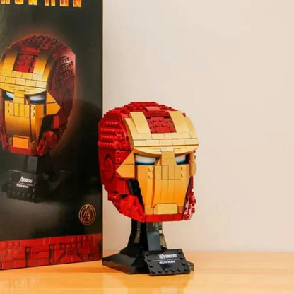 MOC Building Block Set: Super Hero MOC 50015 Iron Man Bust Marvel