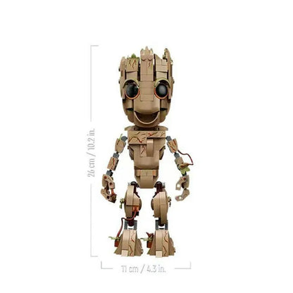 MOC Building Block Set: Super Heroes MOC 2014 Marvel Movie I am Groot