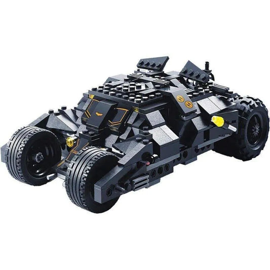 MOC Building Block Set: Superhero Batman Ice Cream Surprise Car, Model 7105