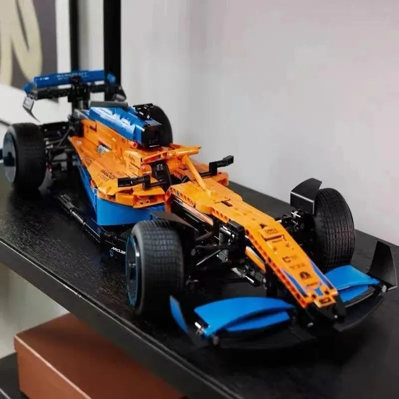 MOC Motorized Building Block Set: Concept F1 Formula Racing Car C016