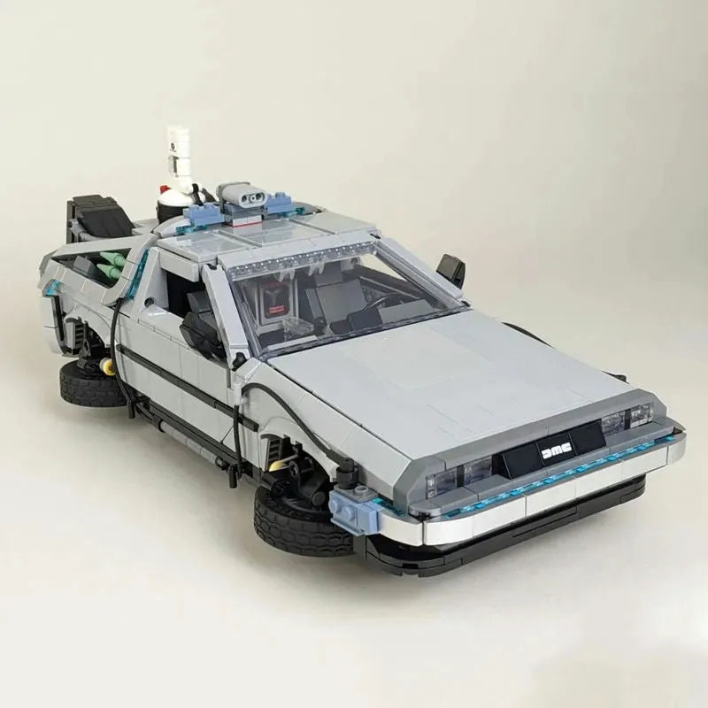 MOC Building Block Set: Experts DeLorean DMC-12 Back To The Future Car, Model 99998