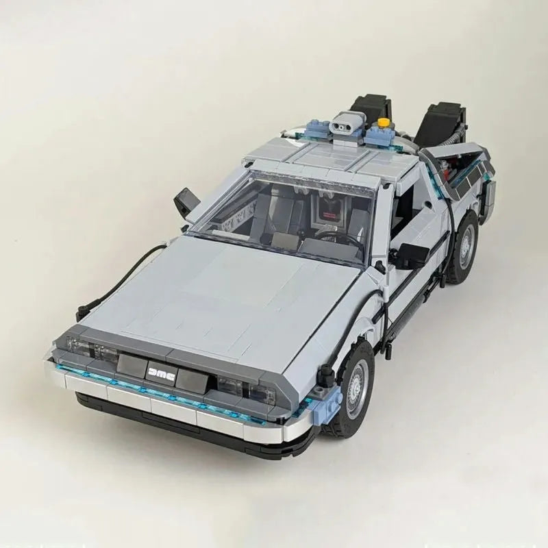 MOC Building Block Set: Experts DeLorean DMC-12 Back To The Future Car, Model 99998