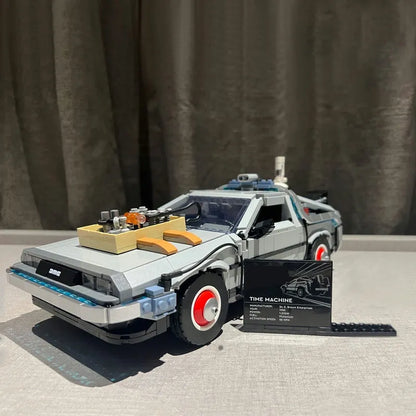 MOC Building Block Set: Experts DeLorean DMC-12 Back To The Future Car, Model 99998