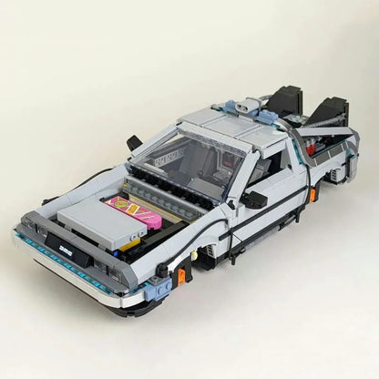 MOC Building Block Set: Experts DeLorean DMC-12 Back To The Future Car, Model 99998