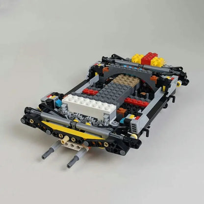 MOC Building Block Set: Experts DeLorean DMC-12 Back To The Future Car, Model 99998