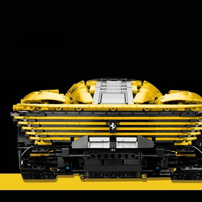 MOC Building Block Set: Ferrari Daytona SP3 43143 Hyper Racing Car