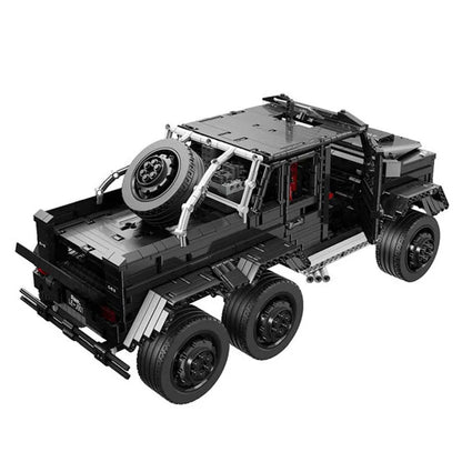 MOC Motorized Building Block Set: J901 Off-Road LAND CRUISER AMG SUV, Model J-901