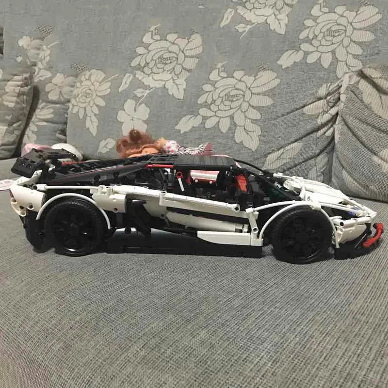 MOC Building Block Set: Lambo Aventador LP 720 Sports Car 93004