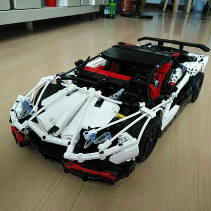 MOC Building Block Set: Lambo Aventador LP 720 Sports Car 93004