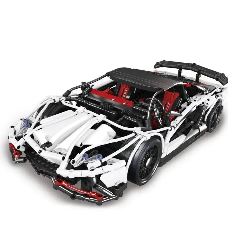 MOC Building Block Set: Lambo Aventador LP 720 Sports Car 93004
