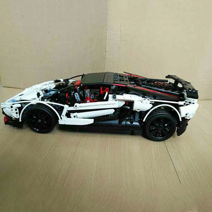 MOC Building Block Set: Lambo Aventador LP 720 Sports Car 93004
