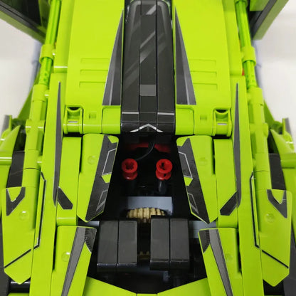MOC Building Block Set: Lambo FKP37 Bull Racing Car DB0088