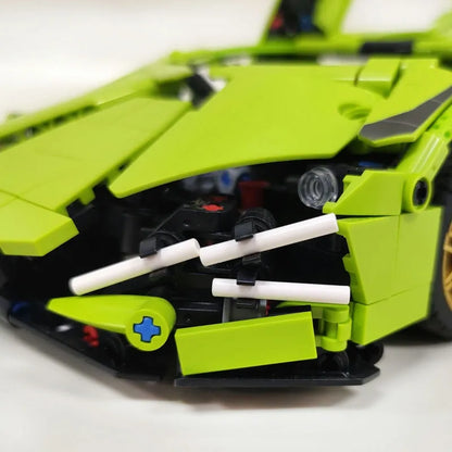 MOC Building Block Set: Lambo FKP37 Bull Racing Car DB0088