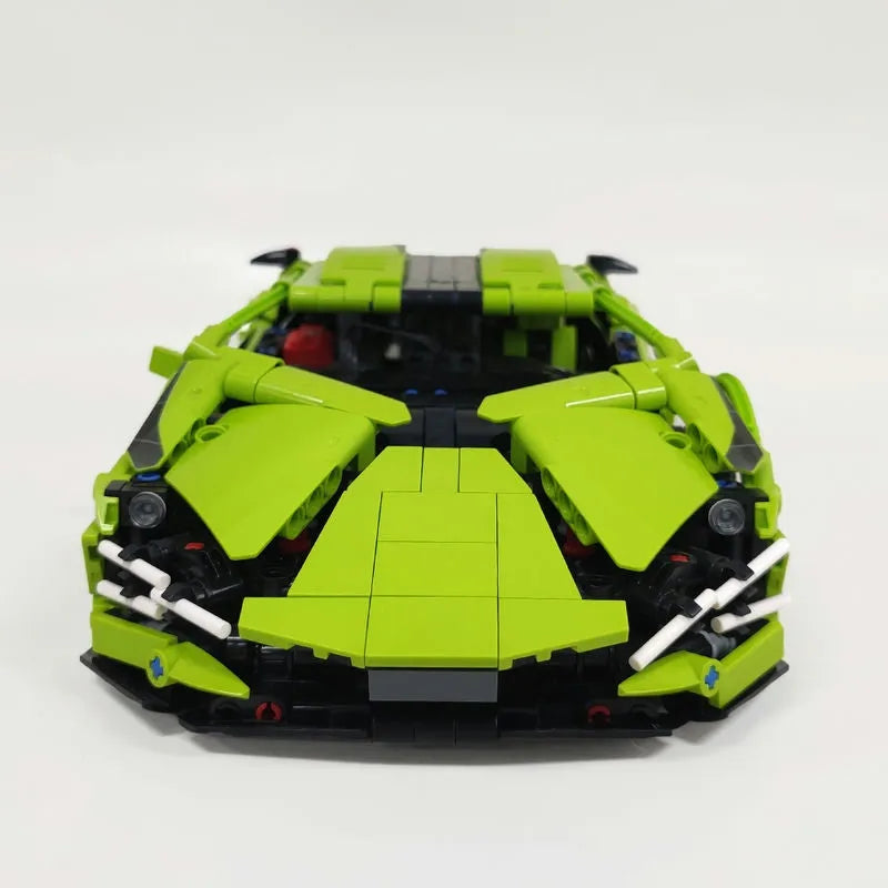 MOC Building Block Set: Lambo FKP37 Bull Racing Car DB0088