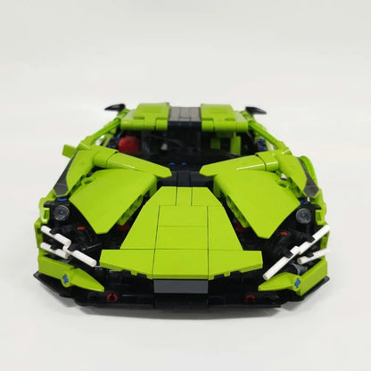 MOC Building Block Set: Lambo FKP37 Bull Racing Car DB0088