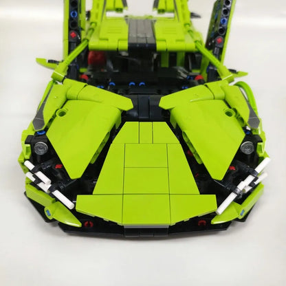 MOC Building Block Set: Lambo FKP37 Bull Racing Car DB0088