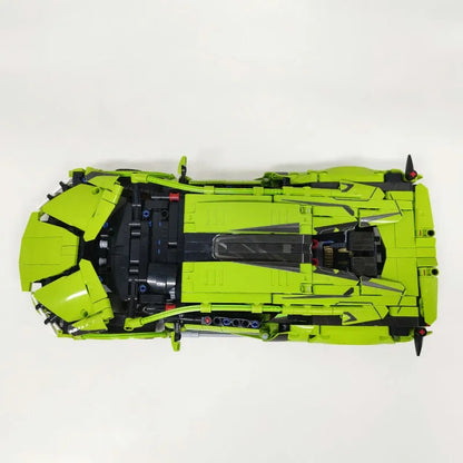 MOC Building Block Set: Lambo FKP37 Bull Racing Car DB0088