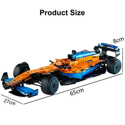 MOC Motorized Building Block Set: P9926 McLaren Formula 1 Racing Car