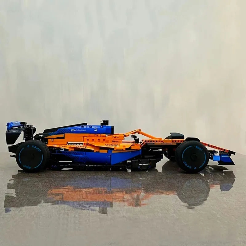 MOC Motorized Building Block Set: P9926 McLaren Formula 1 Racing Car