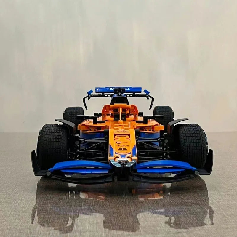 MOC Motorized Building Block Set: P9926 McLaren Formula 1 Racing Car