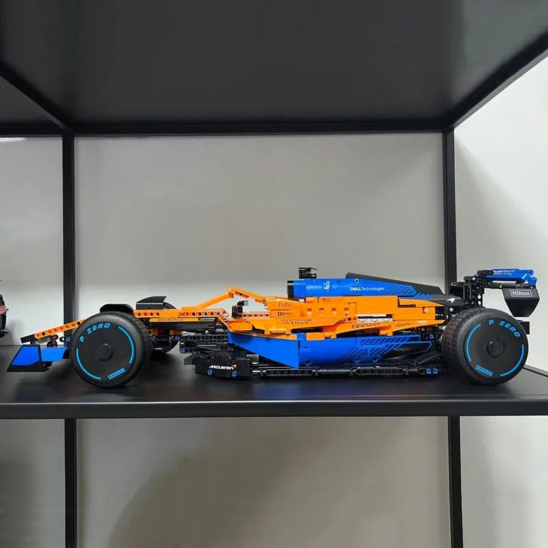MOC Motorized Building Block Set: P9926 McLaren Formula 1 Racing Car