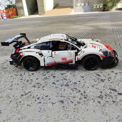 MOC Building Block Set: Porsche 911 RSR Racing Sports Car 20097