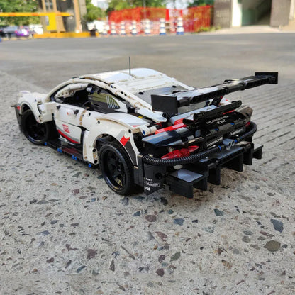 MOC Building Block Set: Porsche 911 RSR Racing Sports Car 20097