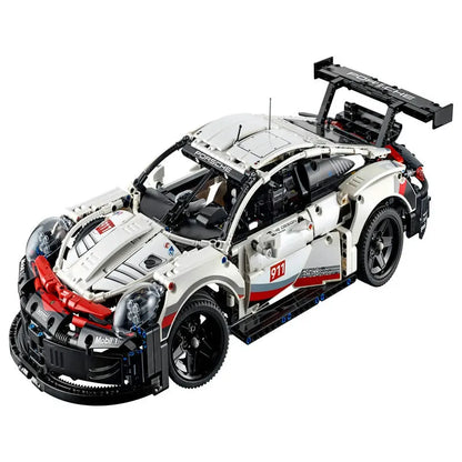 MOC Building Block Set: Porsche 911 RSR Racing Sports Car 20097