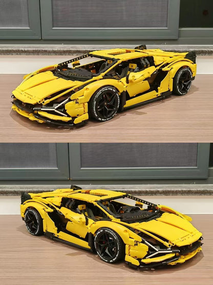 Trilumity Building Block Set: 1: 8 Italian Bull L539 Lightning Hybrid Color Change Special Edition(3696-Piece)
