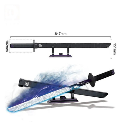 DK MOC Building Block Set: Idea MOC Demon Slayer Luminous Sword, Model DK1505