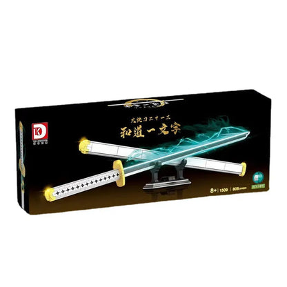 DK MOC Building Block Set: Demon Zoro Wado Ichimonji Sword, Model DK1509