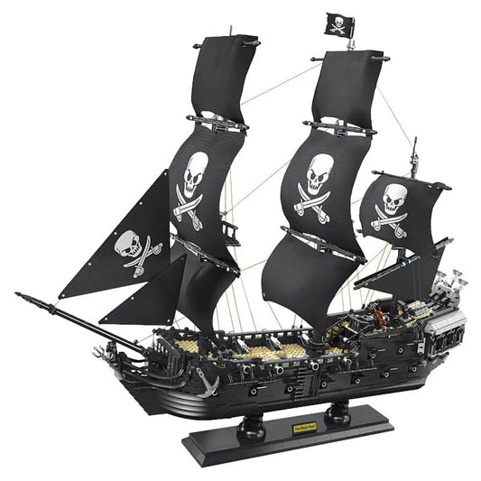 DK MOC Building Block Set: 6001 Pirates Of Caribbean Black Pearl Ship