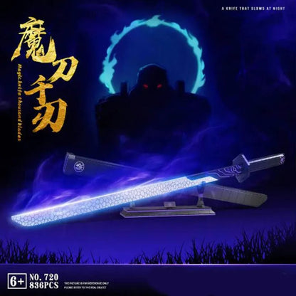 DK MOC Building Block Set: Magic Blade Sword, Model DK720