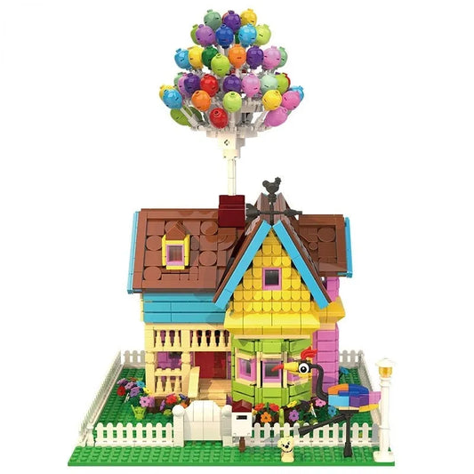 DK MOC Building Block Set: Flying Balloon House 3006, Model DK3006