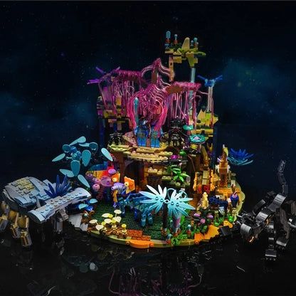 DK MOC Building Block Set: Movie Avatar Illuminated World of Pandora