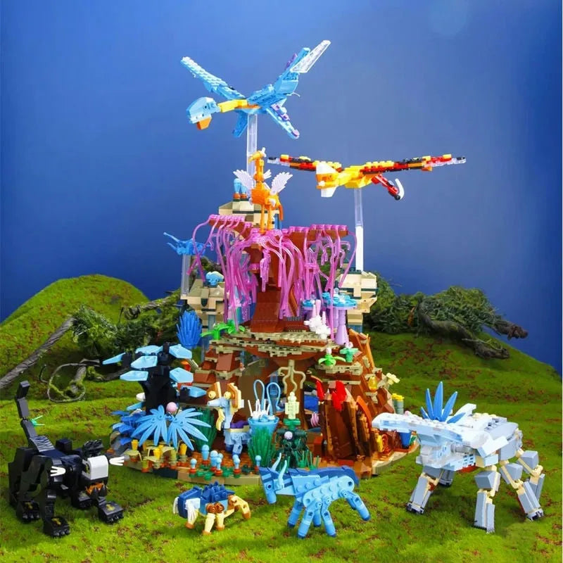 DK MOC Building Block Set: Movie Avatar Illuminated World of Pandora